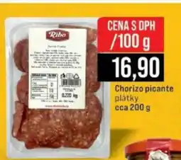 Jip Chorizo picante plátky nabídka