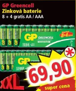 Norma GP Greencell Zinková baterie nabídka