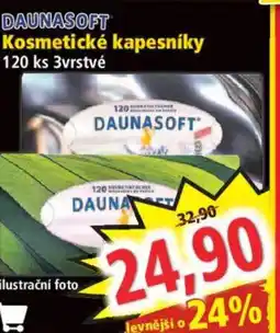 Norma DAUNASOFT Kosmetické kapesníky nabídka