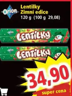 Norma Orion Lentilky Zimní edice nabídka