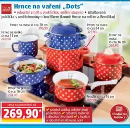 Norma Hrnce na vaření,,Dots" nabídka