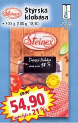 Norma Štýrská klobása nabídka