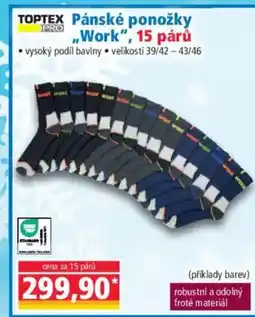 Norma Pánské ponožky PRO ,,Work", 15 párů nabídka