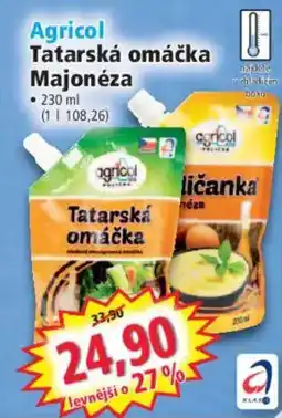 Norma Agricol Tatarská omáčka Majonéza nabídka