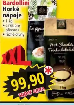 Norma Bardollini Horké nápoje nabídka