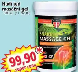 Norma Hadí jed masážní gel nabídka