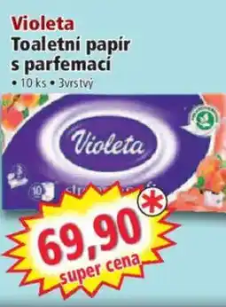 Norma Violeta Toaletní papír s parfemací nabídka