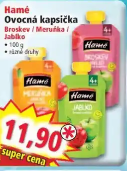 Norma Hamé Ovocná kapsička nabídka