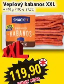 Norma Vepřový kabanos XXL nabídka
