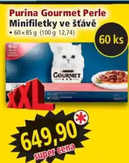 Norma Purina Gourmet Perle Minifiletky ve šťávě nabídka