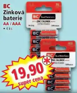 Norma BC Zinková baterie AA / AAA nabídka