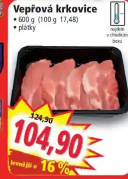 Norma Vepřová krkovice nabídka