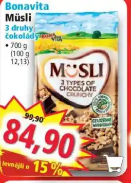 Norma Bonavita Müsli nabídka