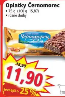 Norma Oplatky Černomorec nabídka