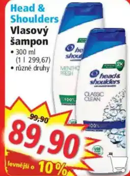 Norma Head & Shoulders Vlasový šampon nabídka