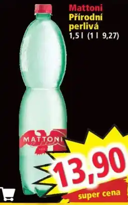 Norma Mattoni Přírodní perlivá nabídka