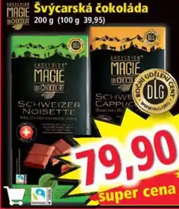 Norma Švýcarská čokoláda nabídka