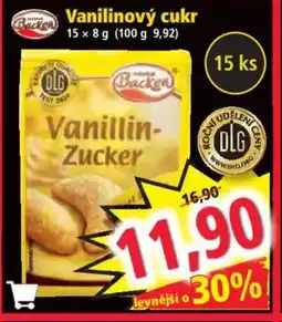 Norma Vanilinový cukr nabídka