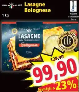 Norma Lasagne Bolognese nabídka