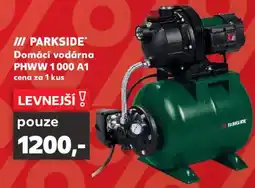 Kaufland PARKSIDE Domácí vodárna PHWW 1000 A1 cena za 1 kus nabídka