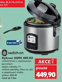 Kaufland Rýžovar SORK 400 D2 vnitřní hrnec s nepřilnavým povrchem nabídka