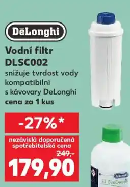 Kaufland DeLonghi Vodní filtr DLSC002 nabídka