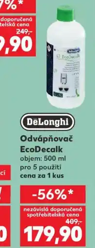Kaufland DeLonghi Odvápňovač EcoDecalk nabídka