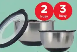 Kaufland Sada mís s víkem nerezová nabídka