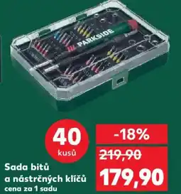 Kaufland Sada bitů a nástrčných klíčů nabídka