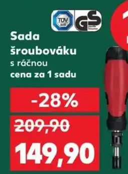Kaufland Sada šroubováku s ráčnou nabídka