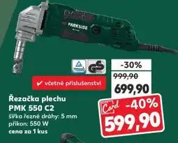 Kaufland Řezačka plechu PMK 550 C2 nabídka