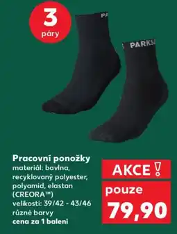 Kaufland Pracovní ponožky nabídka