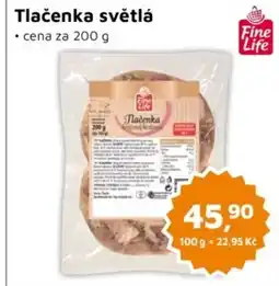 Můjobchod Fine Life Tlačenka světlá nabídka
