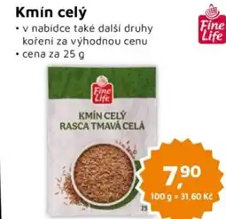 Můjobchod Fine Life Kmín celý nabídka