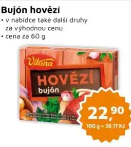 Můjobchod Vitana Bujón hovězí nabídka