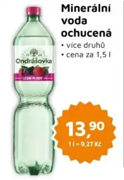 Můjobchod Minerální voda ochucená nabídka