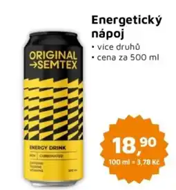 Můjobchod Semtex Energetický nápoj nabídka