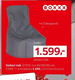 XXXLutz Sedací vak nabídka