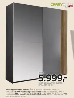 XXXLutz Skříň s posuvnými dveřmi nabídka