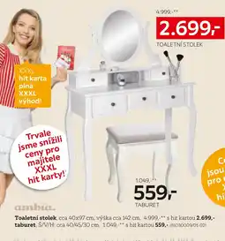 XXXLutz Toaletní stolek nabídka