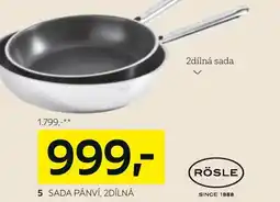 XXXLutz Sada pánví, 2dílná nabídka