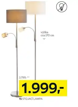 XXXLutz Stojací lampa nabídka
