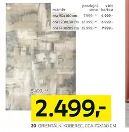 XXXLutz Orientální koberec nabídka