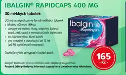 mojelekarna.cz Ibalgin Rapidcaps nabídka