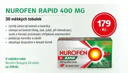 mojelekarna.cz Nurofen Rapid nabídka