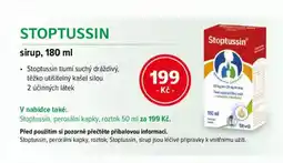 mojelekarna.cz Stoptussin sirup nabídka