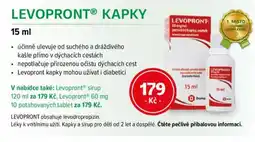 mojelekarna.cz Levopront kapky nabídka