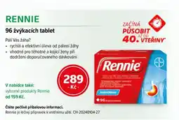 mojelekarna.cz Rennie nabídka