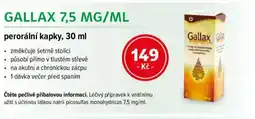 mojelekarna.cz Gallax 7,5 mg/ml perorální kapky nabídka