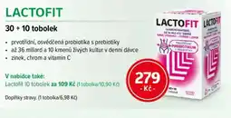 mojelekarna.cz LACTOFIT nabídka